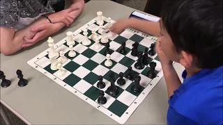 Gotta Be Careful When Playing Chess With 8 Year Old! Colin "The Conqueror" vs. "Nuclear" Nirvan