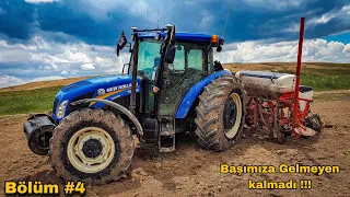 Çifçilik Neden Bu Kadar Zor ?? Traktör  Ile Büyük Kaza !! New Holland