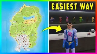 The EASIEST & FASTEST Way To Collect ALL 100 Action Figures In GTA 5 Online! (Impotent Rage Outfit)