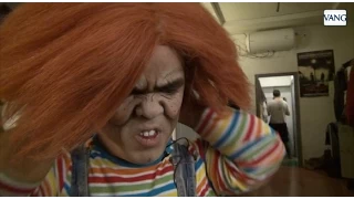 Así se transforma Rubén en Chucky