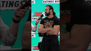 What did Drew McIntyre think of his new #WWE2K23 rating?