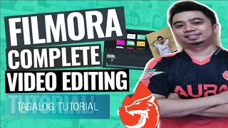 Paano mag edit sa Filmora 9 Wondershare. Basic Tutorial - Tagalog Version (How to Edit in Filmora 9)