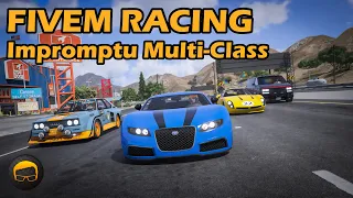 Impromptu 95 Player Multi-Class Race - GTA FiveM Racing №74