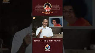 Best way to Develop 'Faith' in Swami | Satsang #Shorts