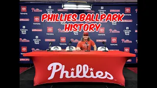 I WENT TO THE LOCATIONS OF THE PHILLIES BALLPARKS PAST AND PRESENT!