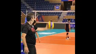 Japan Volleyball Team Training