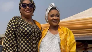 MERCY AIGBE SHINES BEAUTIFULLY AT HER HUSBAND’S TURBANING AS BABA ADINNI