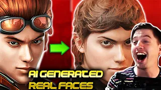 TMM Reacts to AI Generated IRL Tekken Characters