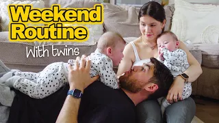 Our Weekend Routine With 5 month Old Twins