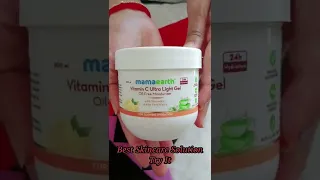 Mamaearth Vitamin C Ultra Light Gel Moisturizer Honest Review | Mamaearth Unboxing | #Mamaearth