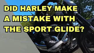 WHY DID HARLEY DISCONTINUE THE SPORT GLIDE