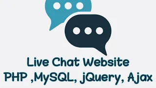 chat application PHP MySQL Ajax Jquery | برمجة موقع دردشة