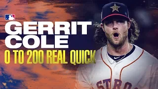 Gerrit Cole - 2nd Fastest Pitcher to Reach 200 Ks in a season!
