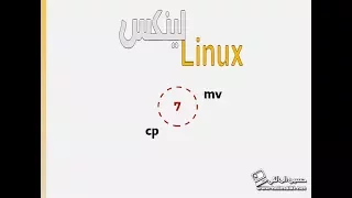 7- الاوامر cp  -  mv