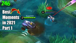 Mobile Legends BEST Moment in 2021 on SuperHVH channel Part 1