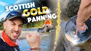 GOLD PANNING UK! 🇬🇧 How well did the beginners do in Scotland?!