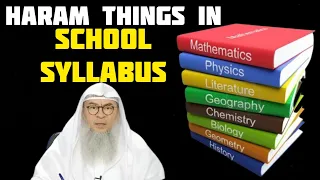 What to do when school syllabus contains haram things that we cannot avoid? - Assim al hakeem