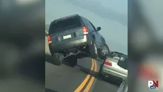 Guy's Attempt At Road Rage Fails Epically