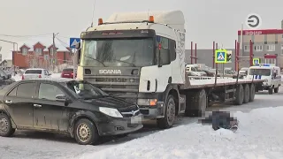 В ЧЕЛНАХ ВОДИТЕЛЬ БОЛЬШЕГРУЗА УМЕР ЗА РУЛЕМ.