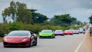 Lamborghini Day 2021 INDIA (Bangalore) 13+ Huracan, 9+ Urus