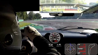 Lotus Exige V6 - free & quick laps in Monza