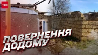 Главное – дома: жители разбитых сел Херсонщины и Николаевщины посещают дома, несмотря на разрушения