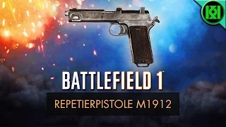 Battlefield 1: Repetierpistole M1912 Review (Weapon Guide) | BF1 Weapons | Steyr Hahn Gameplay