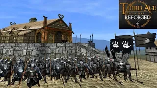 ISENGARD ARMY OCCUPY EDORAS (Siege Battle) - Third Age: Total War (Reforged)
