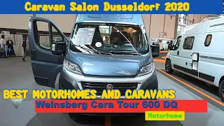 2021 Weinsberg Cara Tour 600 DQ Camper Van Interior Exterior Dusseldorf Caravan Salon