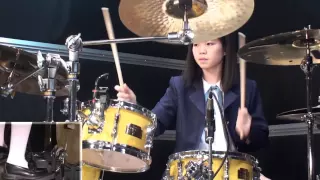 K-ON!! U & I　cover (only drums)　けいおん!! 劇中歌 ドラムのみ