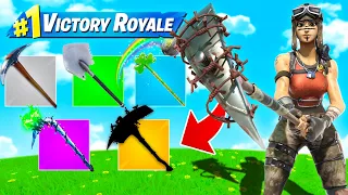 The *NEW* RANDOM PICKAXE CHALLENGE in Fortnite Chapter 2! (so hard)