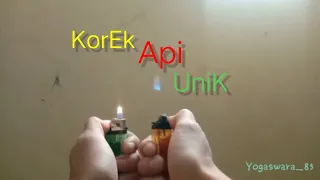 cara buat korek api biasa jadi unik