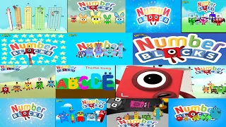 Numberblocks All Season Intro Theme Songs in one video,Numberblocks Season one and two intros, Vol 1