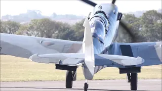 Spitfire T. IX PV202 Duxford September 2019