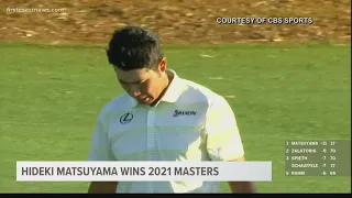Hideki Matsuyama wins the 2021 Masters
