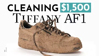 Cleaning The World's Dirtiest $1,500 Tiffany Air Force 1