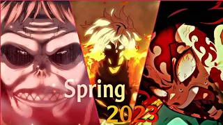 Top 10 Most Anticipated Anime of Spring 2023 | Action/Fantasy Anime of Spring + Attack on Titan