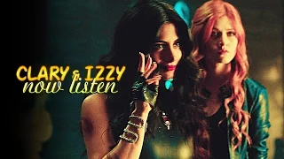 » now listen (clary fray & isabelle lightwood; shadowhunters)