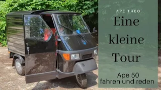 Ape 50 - eine kleine Tour #ape50 #piaggio #50ccm