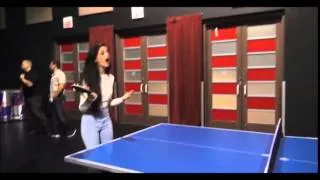 Austin Mahone playing Ping Pong with Camila Cabello