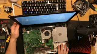popravak laptopa koj je proliven tekucinom/vodom