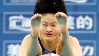 China Cao Yuan and Zhang Yanquan won the men's 10-meter diving gold medal at Olympics 2012