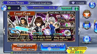DFFOO Pulls 05 - The Wind are Within Girls and King of Empire!