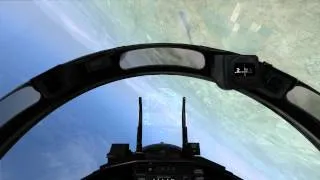 DCS World F-15 vs SU-27 Guns