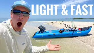 Lightweight, Portable, Stable, & Fast CHEAP DINGHY TENDER BOAT - exploring Florida islands