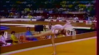 Nadia Comaneci - FX - 1976 Montreal (good quality)