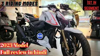 2023 New TVS Apache RTR 200 4V full Details review in hindi || price mileage features | TECH MOTORS