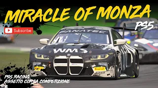 ⭐MIRACLE AT MONZA /FIGHT THROUGH THE  FIELD BMW M4 GT3 / #acc #ps5 #simracing #simracer #bmw #fyp