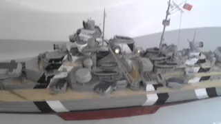 1/200 rc Bismarck water line test