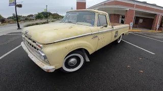 Introduction: 1965 Ford F100 Crown Vic Swap pt.1